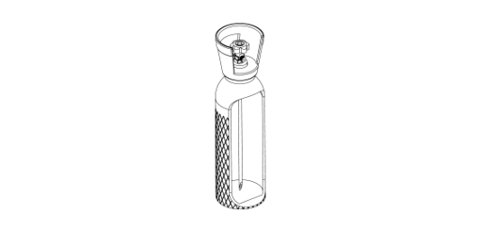 Bombola CO2 per macchine Thrill Bombola CO2 per macchine congela e sanifica bicchieri Thrill